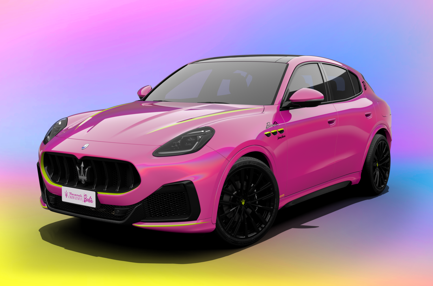 Maserati and barbie